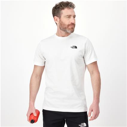 The North Face Redbox - Branco - T-shirt Montanha Homem tamanho L