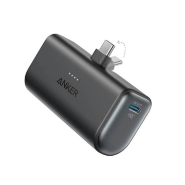 Powerbank Nano Anker 5k 22,5w Conector Usb-c Negro