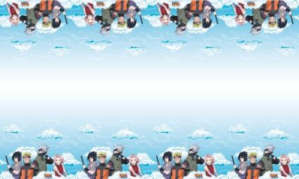 Toalha de Papel Naruto