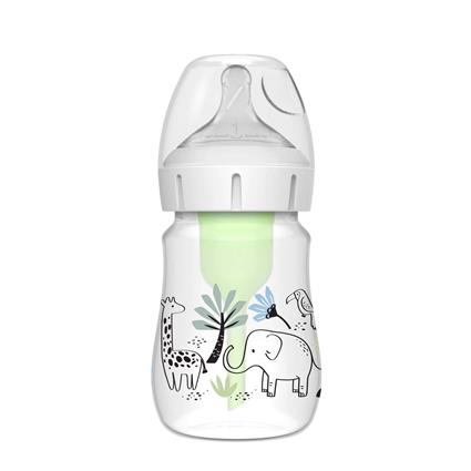 Biberão Boca Larga Selva PP Options + Dr. Brown's