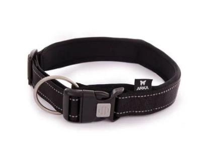 Coleira de cão ARKA HAOK Collection Né O ARKA HAOK Preto 40 a 50 X L. 4