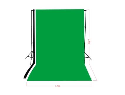 Kit Fundos Algodão Estúdio Fotográfico e Estrutura Fotografia e Vídeo ANDOER