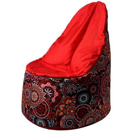 Go Gift Mandala Puff Vermelho XL