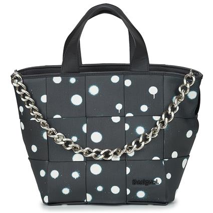 Desigual  Bolsa de mão NEW SPLATTER VALDIVIA  Preto Disponível em tamanho para senhora. Único.Bolsas > Bolsa de mão