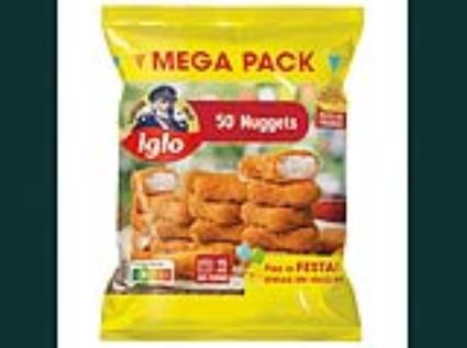 Nuggets Iglo Frango 50un 1042g