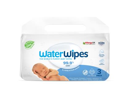 Toalhitas Waterwipes Biodegradáveis 3x48 Unid