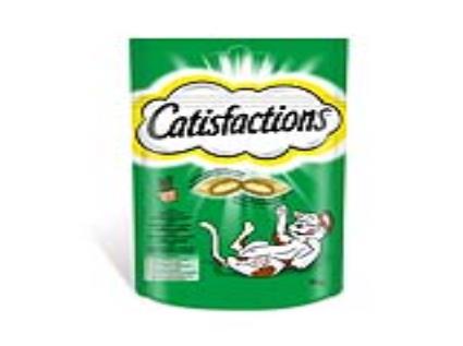 Snack Gato Catisfactions Erva Gateira 60g