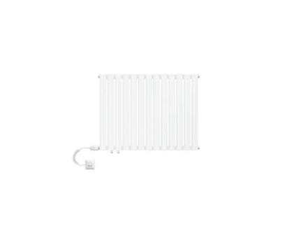 Radiador De Dupla Camada De Tubo Oval Branco 780X600 Mm Com Barra De Aquecimento 600W ML-DESIGN