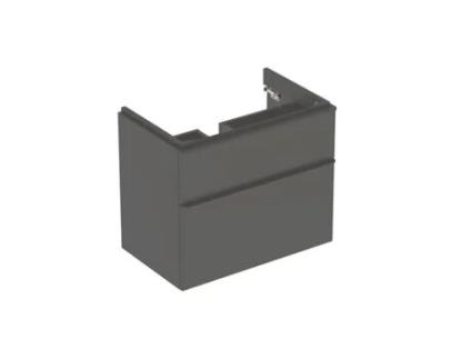GEBERIT Smyle Square Móvel de apoio 500353 734X617X470Mm Mit 2 Schubladen