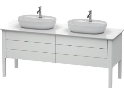DURAVIT Luv Toucador vertical LU9567B, 1733 x 570 mm, 2 gavetas, 2 removíveis