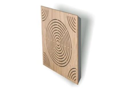 Circulo - Madeira Painel perfurado - Carvalho