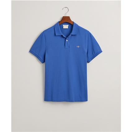 Gant Polo direito piqué, mangas curtas