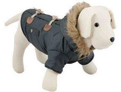 Roupa para cães  Trenca Caqui 80 cm 200 gr