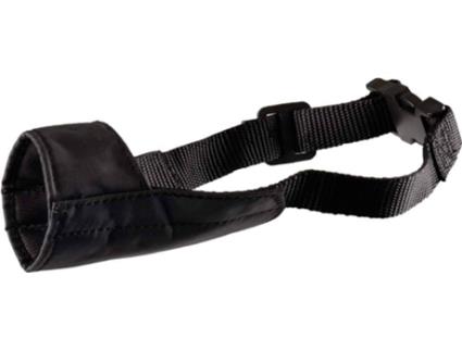 Açaime para Cães  (Preto - 21x53-77cm - Nylon - M - Porte Médio)