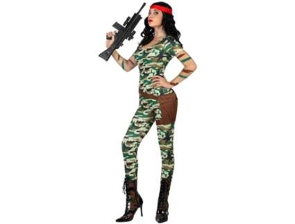 Fato de Mulher  Militar (Tam: M-L - 38/42)