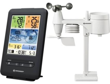 Estação Meteorológica 5 em 1  7002585 Preto