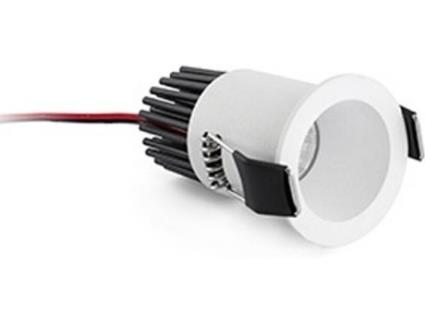 Candeeiro de Teto Embutida  Fox (Branco - LED - 5 W - Alumínio - 6.4x4 cm)