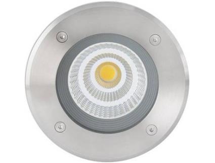 Candeeiro de Teto Embutida  Suria - 12 (Cinzento - LED - 12 W - Alumínio)