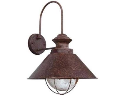 Aplique  Nautica (Castanho - E27 - 11 W - Metal)