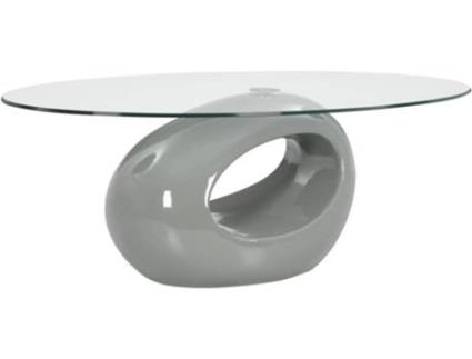 Mesa  282987 Cinzento (Vidro - 115 x 65 x 40 cm)