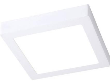 Candeeiro de Teto Embutida  Extraplano Redondo W-E000061 (Branco - LED - 20 W - Alumínio)