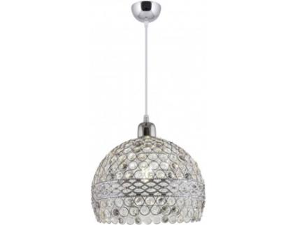 Candeeiro de Teto  Airana (Prateado - E27 - 60 W - Cristal)