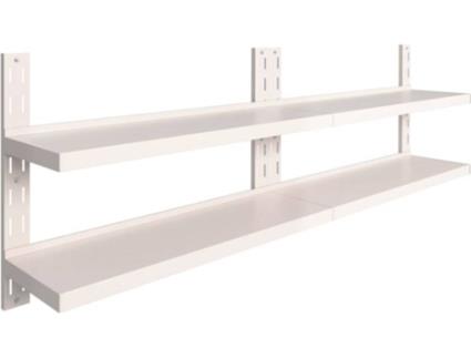 Prateleira  3055900 (Aço inoxidável - 240 x 30 cm - Cinzento)