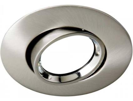 Candeeiro de Teto Embutida  Round II (Prateado - GU10 - 50 W - Alumínio)