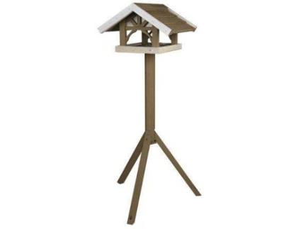 Comedouro para Aves  47120 (Castanho - 45 x 28 x 44 cm - Madeira)