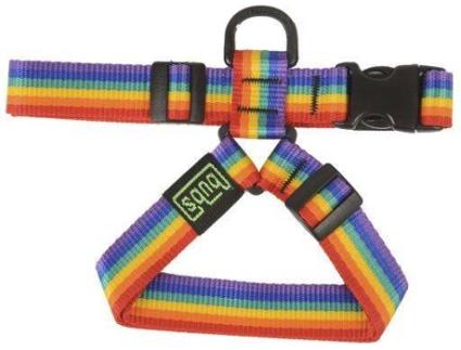 Peitoral para Cães BUBS Rainbow 25 mm Multicor (115 g)