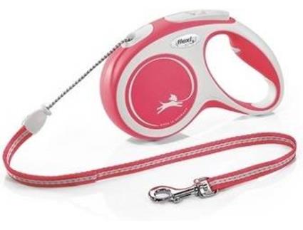 Trela para Cães  (Rosa - 5m - Até: 60 Kg - L - Porte Grande)