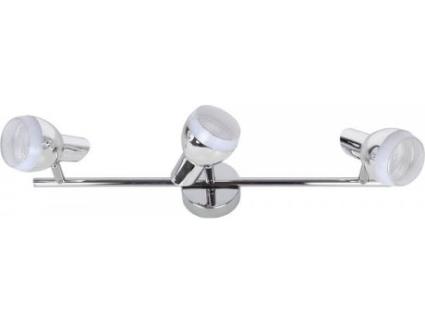 Candeeiro de Teto  Rui (Prateado - LED - 15 W - Metal)