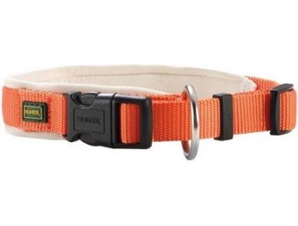 Coleira para Cães  Neopren Vario Plus Nylon Laranja (T-60)