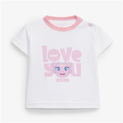 Fc Porto T-shirt 'Love You' para menina, FC Porto