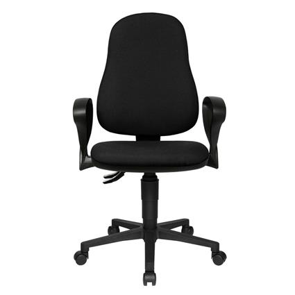 TOPSTAR Cadeira Operativa Point 60, Tecido, Preto