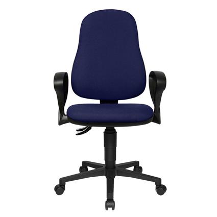 TOPSTAR Cadeira Operativa Point 60, Tecido, Azul