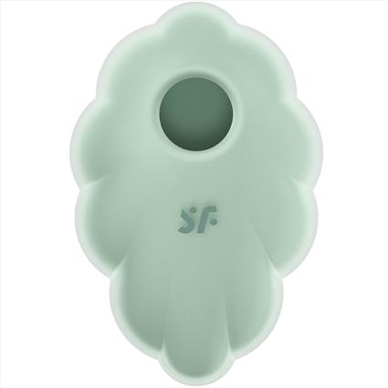 SATISFYER - VIBRADOR DE PULSO DE AR VERDE CLOUND DANCER