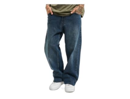 Jeans de Homem DANGEROUS DNGRS Homie Baggy Azul (34x32)