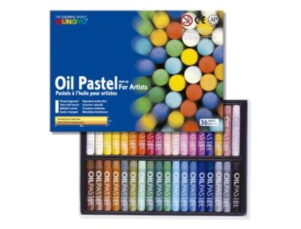Caixa de Pastel a Óleo Artists 36 Cores Sortidas