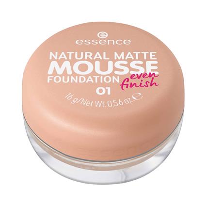 Base em Mousse Natural Matte Foundation Essence