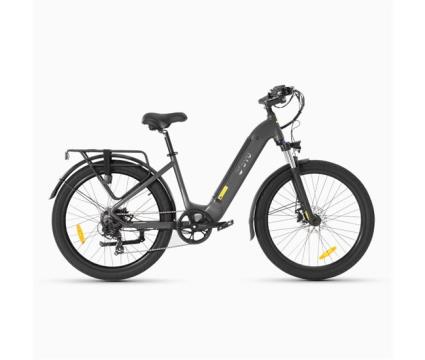 Dyu c1 bicicleta elétrica 26' - potência 250w freio a disco