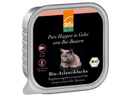 Comida Húmida Bio Gato Defu Salmão Em Geleia 100g