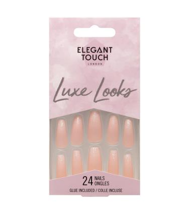 Elegant Touch - Unhas Postiças Luxe Looks - Sugar Cookie