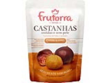 Castanhas Cozidas Frutorra 100gr