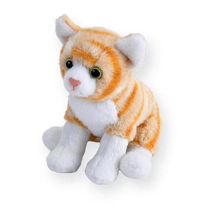 Pel?cia Pocketkins Eco Gato Laranja e Branco 13cm