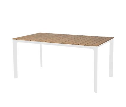 Mesa de jardim em alumínio e polywood