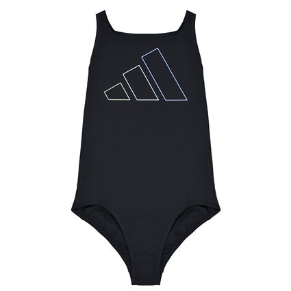 adidas  Fatos de banho BIG BARS SUIT G  Preto Disponível em tamanho para rapariga. 3 / 4 ans,4 / 5 ans,11 / 12 ans,13 / 14 ans,5 / 6 ans,7 / 8 ans,9 / 10 ans,14 / 15 ans.Criança > Menina > Roupas > Roupa de praia