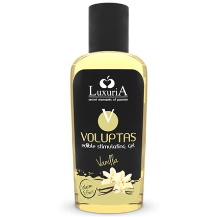 LUXURIA VOLUPTAS EFEITO DE AQUECIMENTO GEL ESTIMULANTE COMESTÍVEL - VANILLA 100 ML