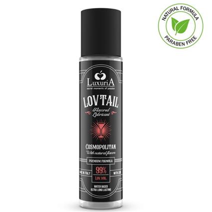 LUBRIFICANTE À BASE DE ÁGUA LUXURIA LOVTAIL - COSMOPOLITAN 60 ML