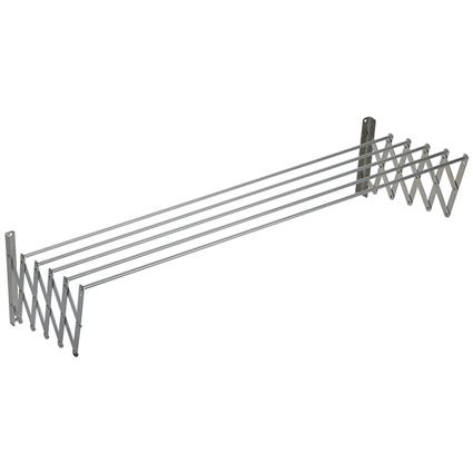 Sauvic 130 Cm Extendable Aluminium Clothesline